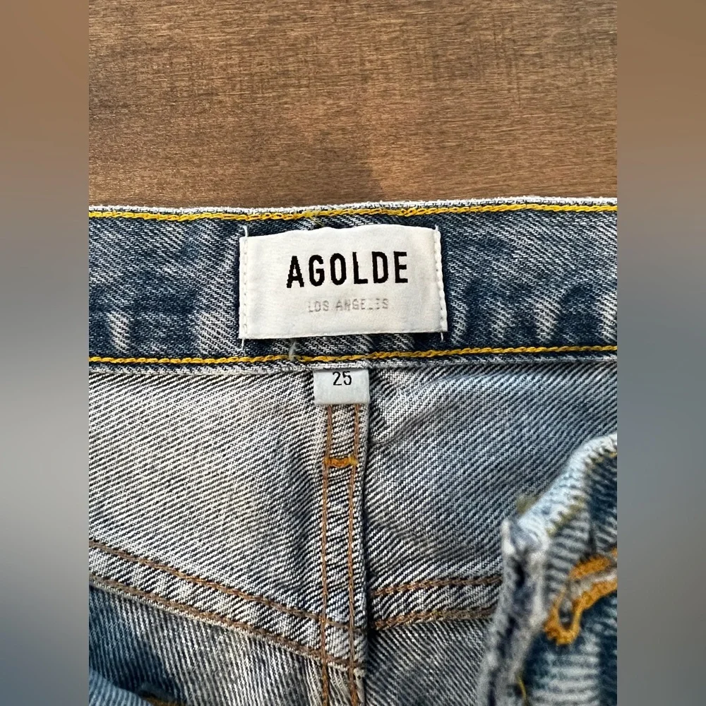 Agolde denim shorts - Picture 3 of 5